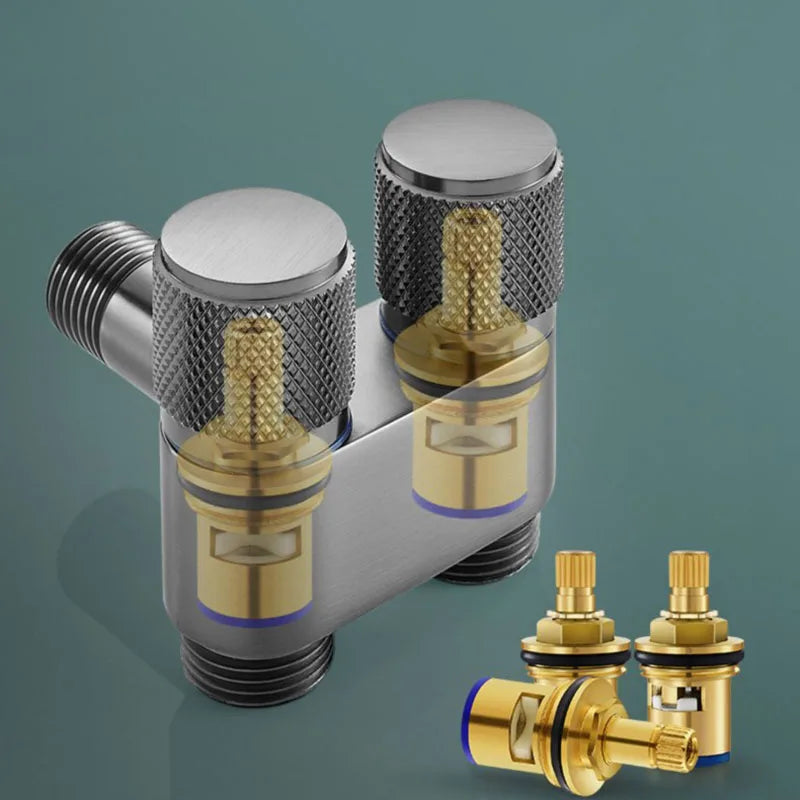 Dual Flow Pro – 2-in-1 Wall faucet for toilet and washing machine Stornfield