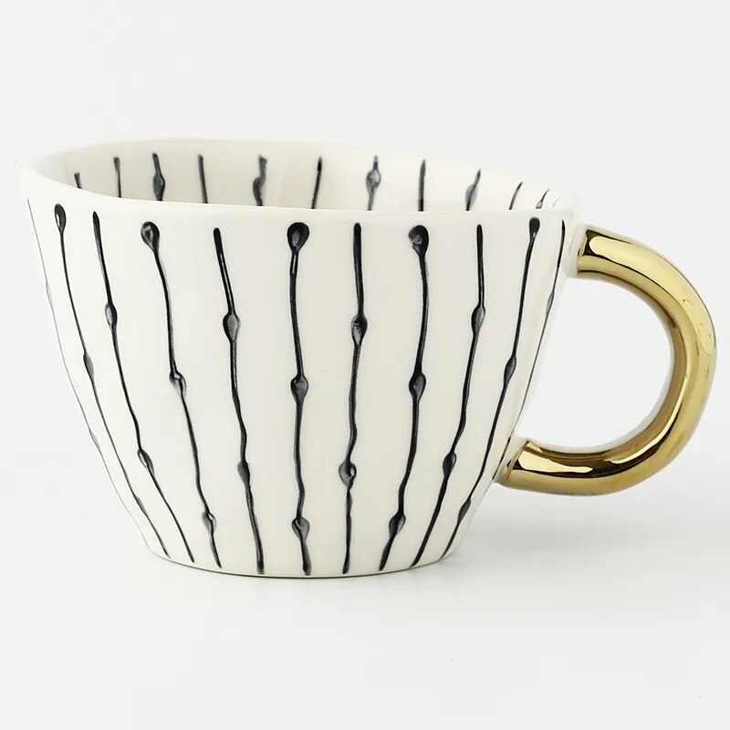 Stornfield | GeoMug Designer Bags & Mugs | Elegant Ceramics | Modern Geometric Patterns
