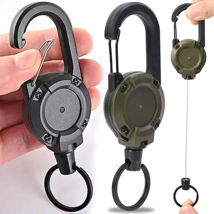 Trail Lock Anti-Lost Retractable Carabiner Keychain | Stornfield