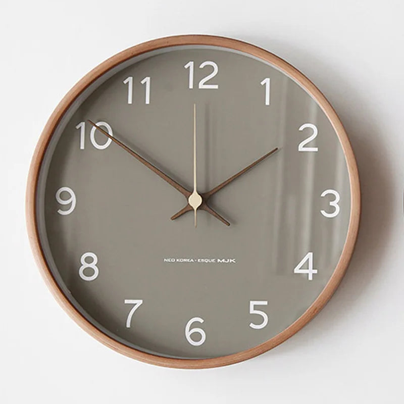 Stornfield | TranscendTime | Wooden and Glass Wall Clock