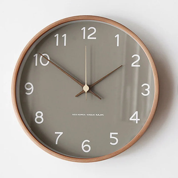 Stornfield | TranscendTime | Wooden and Glass Wall Clock
