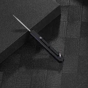 Compact Titanium Outdoor Defense Tool Keychain | Stornfield