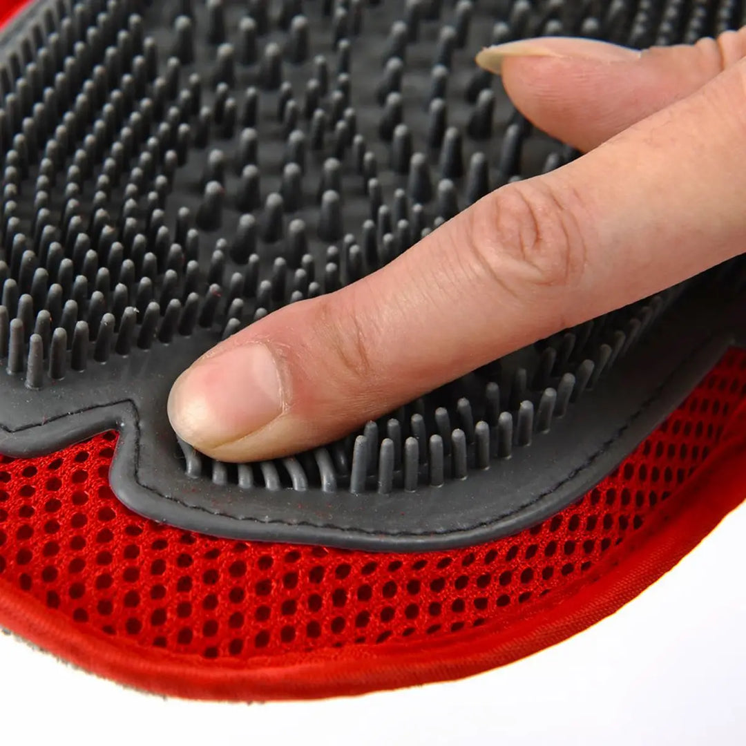 Stornfield massage grooming glove for dogs and cats