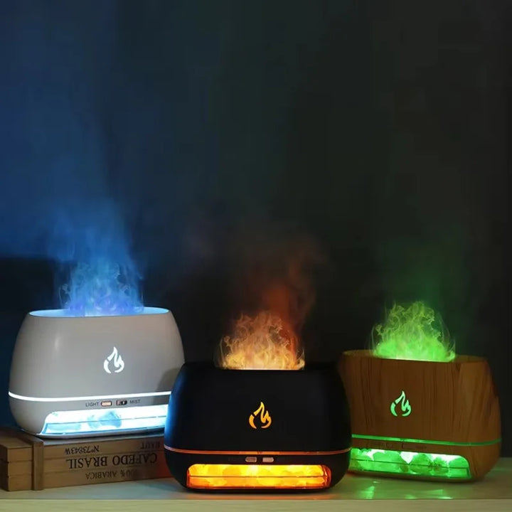 ZoutLicht Aroma Diffuser – Himalayan Salt Lamp with Scent Diffusion and Color Light | Stornfield