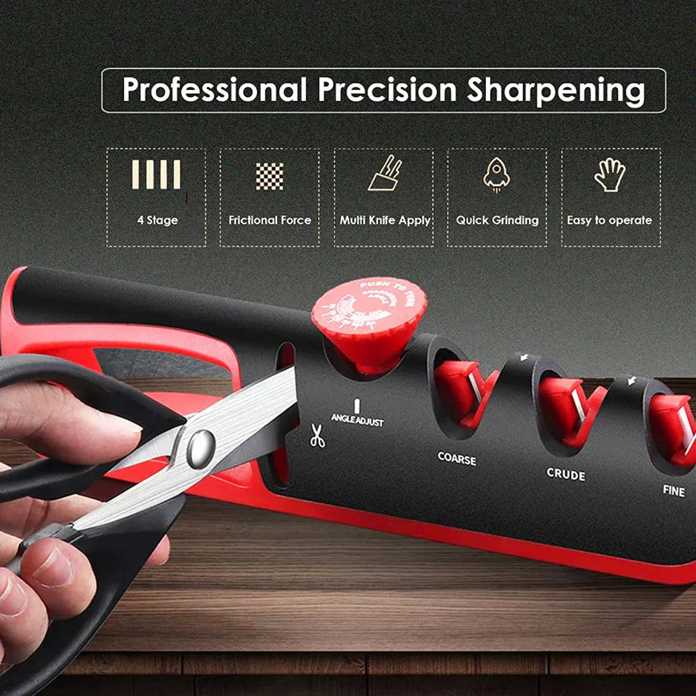Stornfield | Professional 4-in-1 Knife Sharpener (1+1 Free) - EdgeSharp