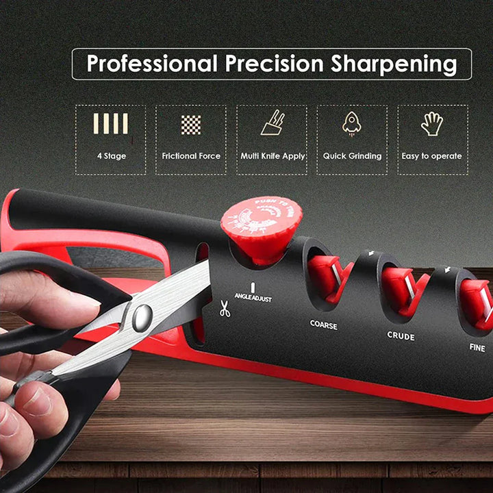 Stornfield | Professional 4-in-1 Knife Sharpener (1+1 Free) - EdgeSharp