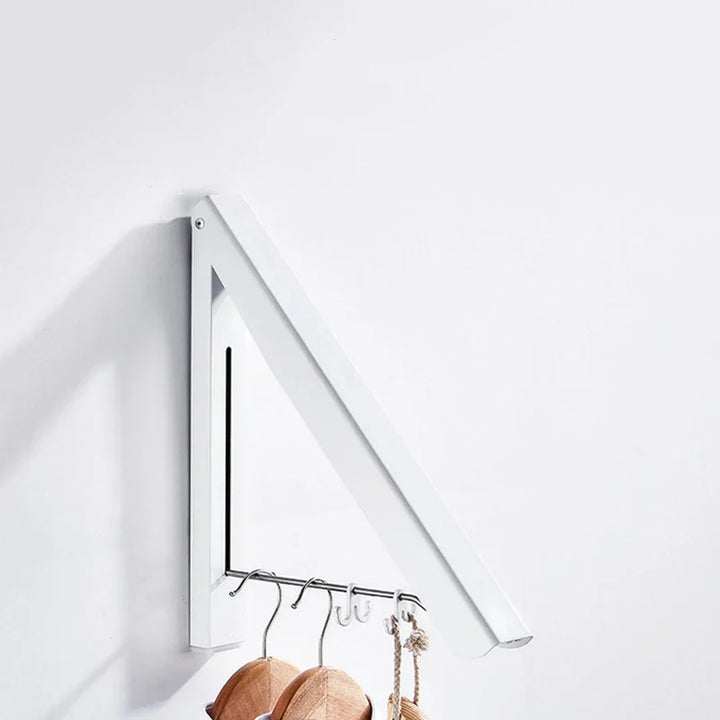 Space Saver FoldaStonrfielde Wall Clothes Aluminum Rack | Stonrfield