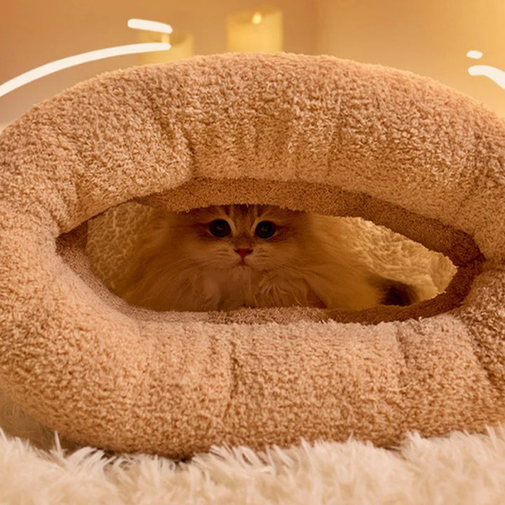 3-Layer Pet Sleeping Bag for Cats & Small Dogs Stornfield