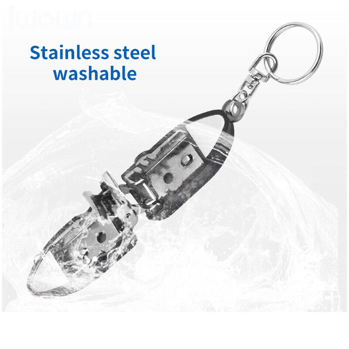 Stainless Steel Nail Clipper Keychain | Stornfield