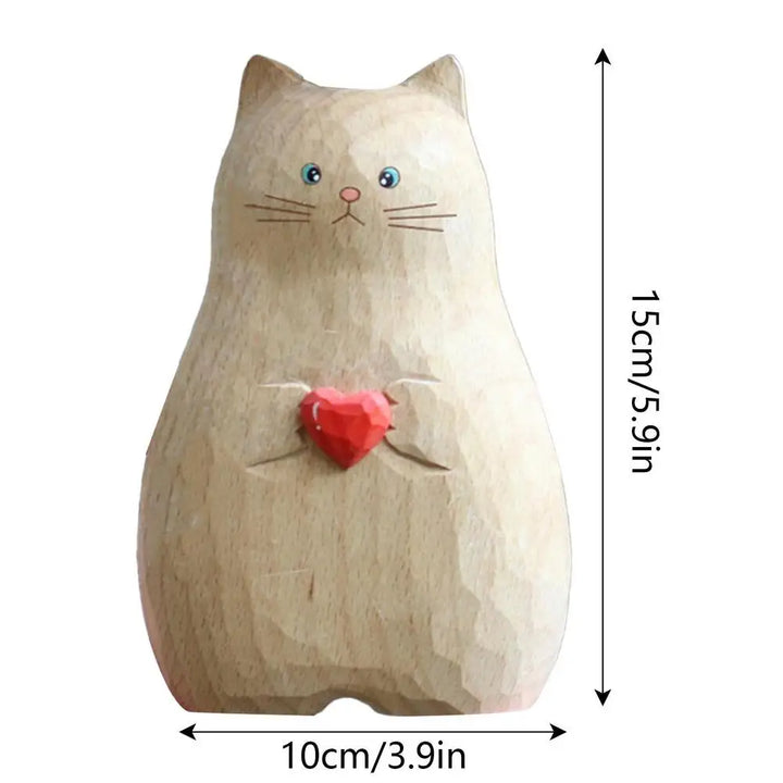 Vase fleur chat mignon