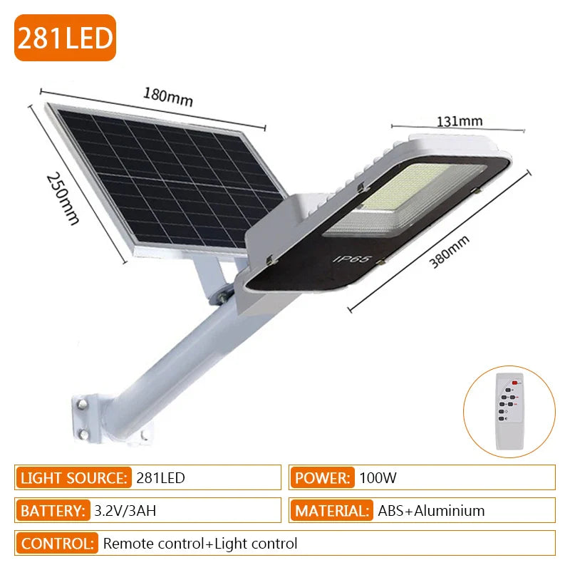 Heavy-Duty Outdoor Solar Security Waterproof Light | Stornfield