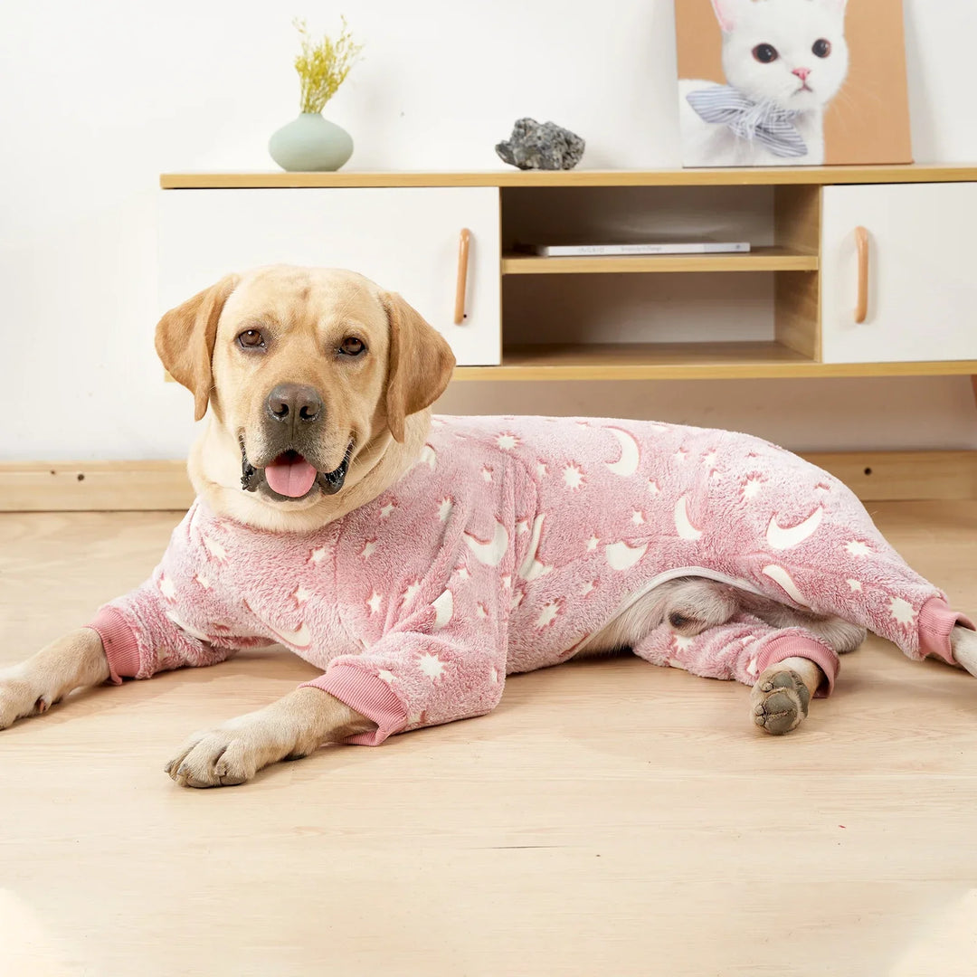 Stornfield Warm Winter Dog Pajamas, Fluffy and Stretchy