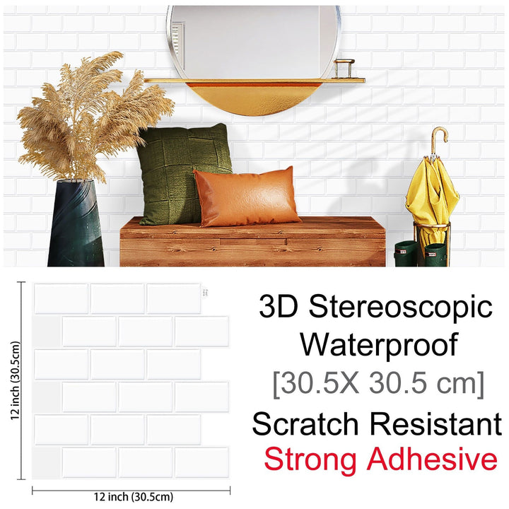 3D Self-Adhesive Hexagonal Wall Stickers | Stornfield