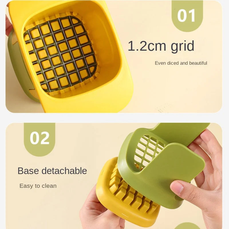 ChopMaster – Multifunctional Vegetable Cutter & French Fry Cutter with Hand Pressure Mechanism | Stornfield