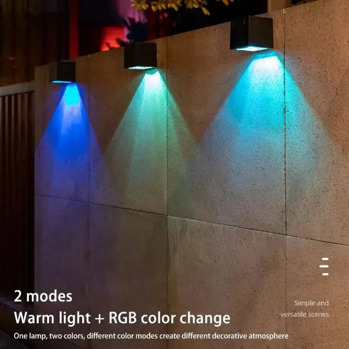 Solar LED Outdoor Wall Light | Stornfield