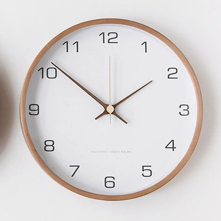 Stornfield | TranscendTime | Wooden and Glass Wall Clock
