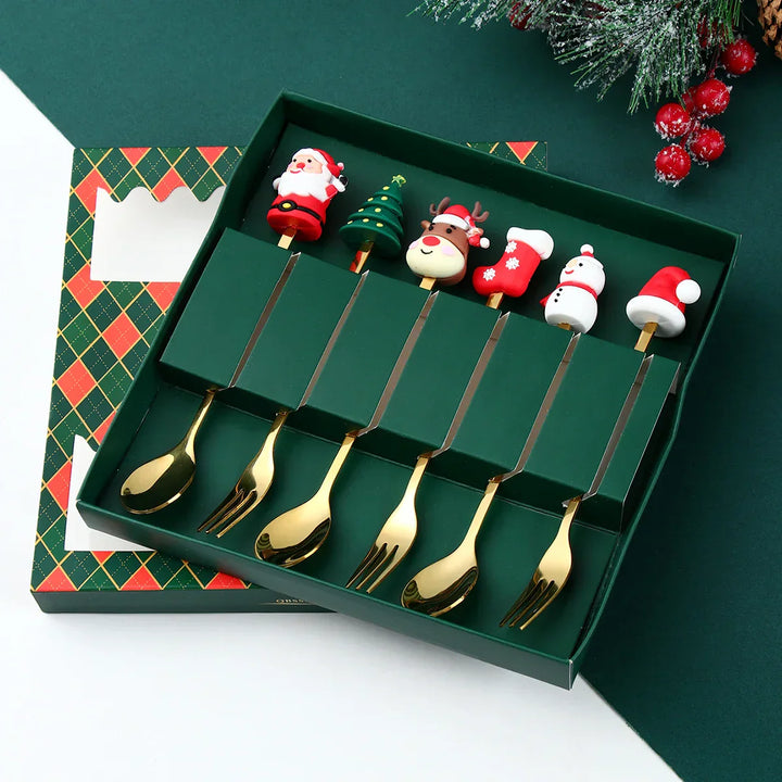 Elegant Christmas cutlery set for festive occasions | Stornfield