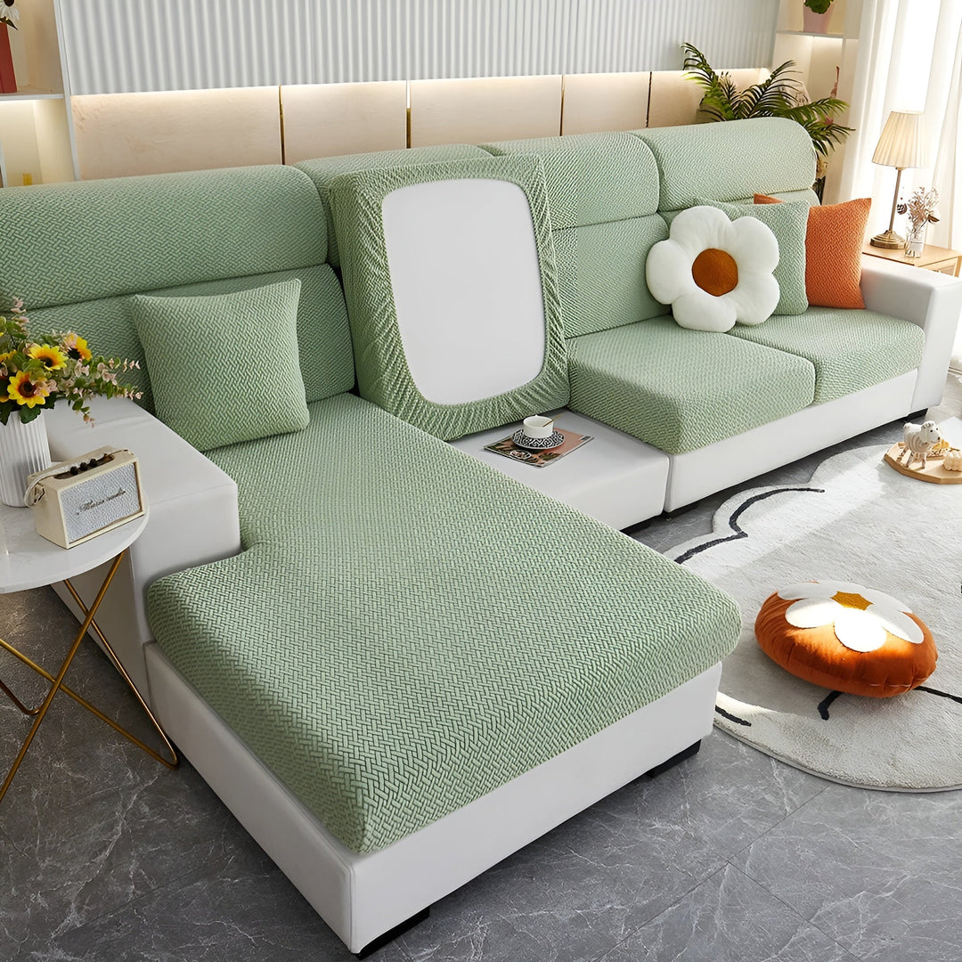 Elastic Sofa Cover – Water-Repellent and Tailored | Protective Cover Made from Stretch Fabric | Stornfield