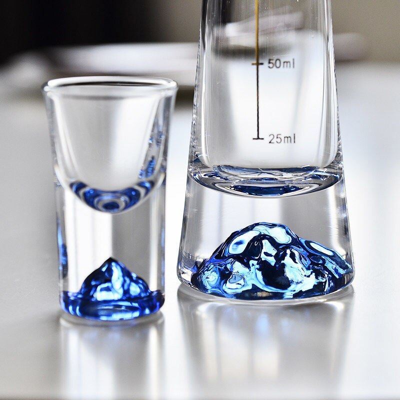 Japan Style Lead-Free Mountain Glass Set | Stornfield