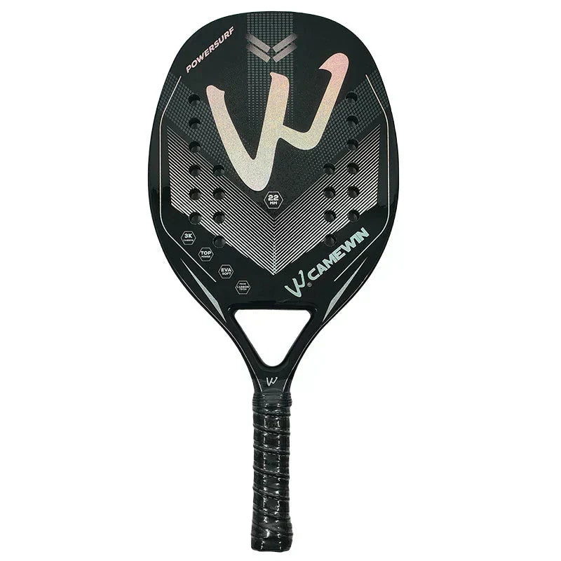 Stornfield | ProCarbo Grip – 3K Carbon Beach Tennis Racket