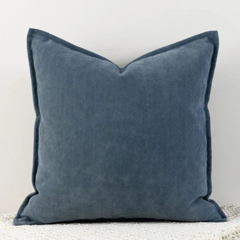 Simple Chenille Pillow Cover for Living Room & Bedroom Decoration – Soft Pillowcase for Modern Home | Stornfield