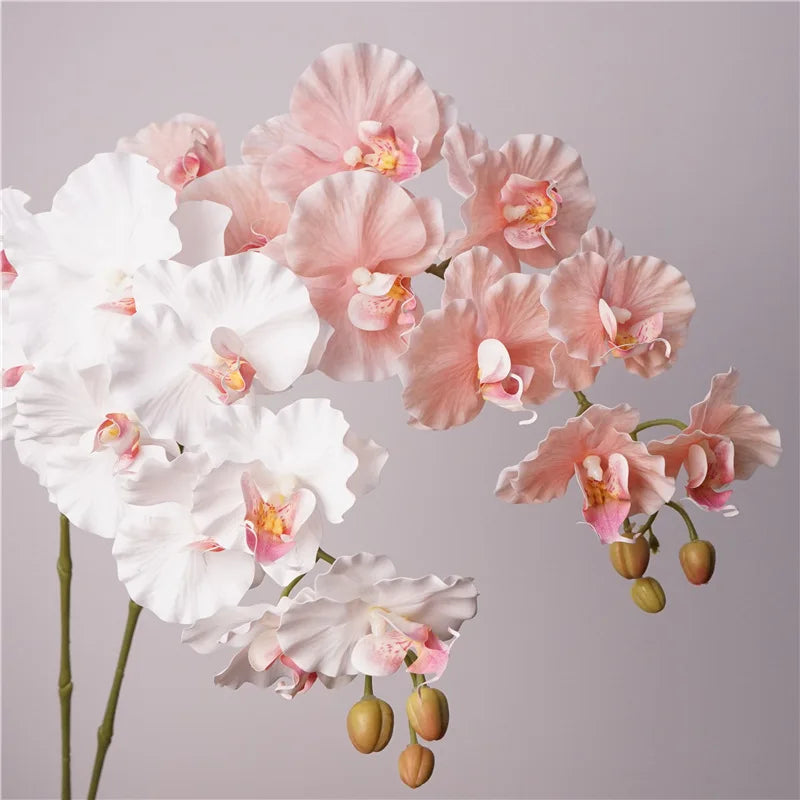9-headed artificial Phalaenopsis orchid