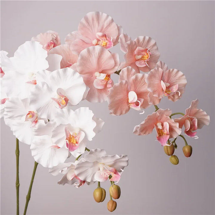 9-headed artificial Phalaenopsis orchid