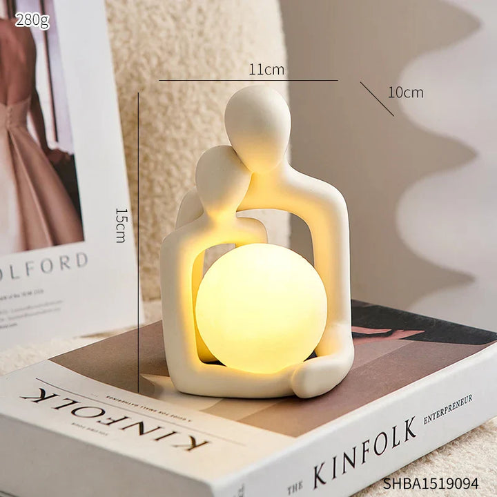 Eternal Bond Love Couple Night Decor Lamp | Stornfield