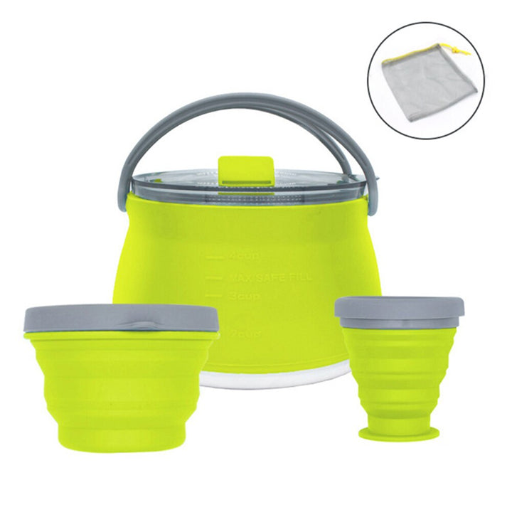 Travel Go Multifunctional Collapsible Outdoor Kettle | Stornfield
