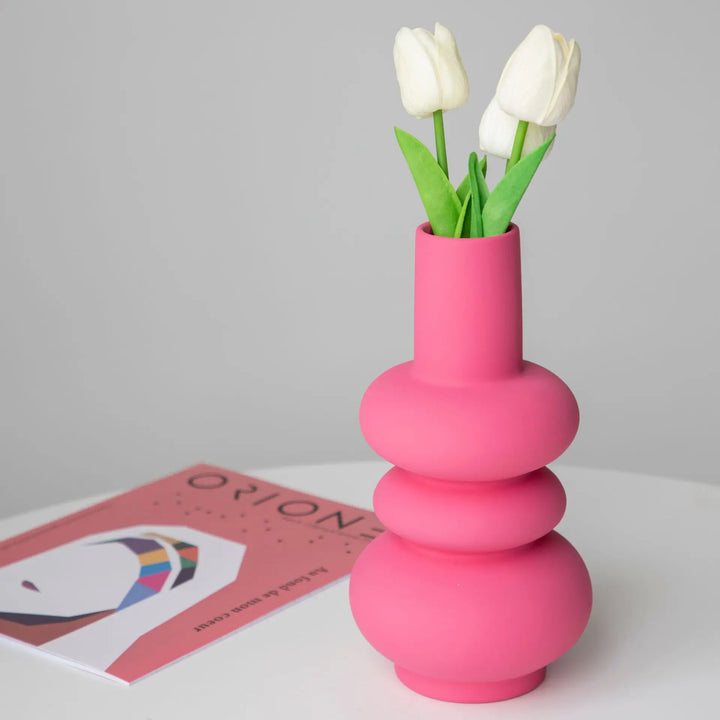 Hot Pink Ceramic Vase | Stornfield