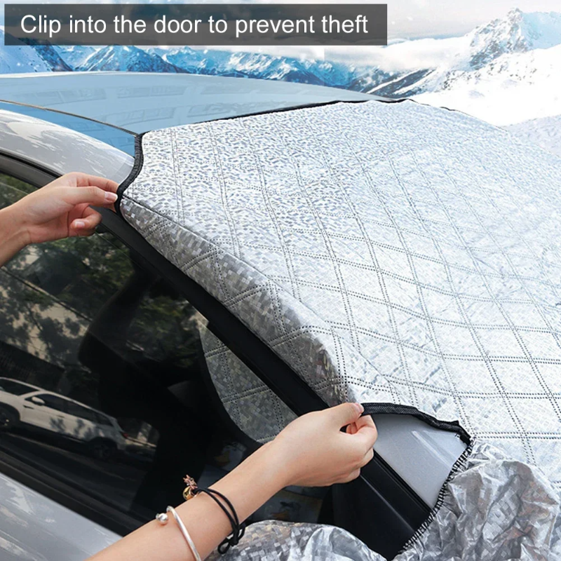 AllWeather Shield – Magnetic Windshield Cover for Car, Anti-Frost & UV | Stornfield