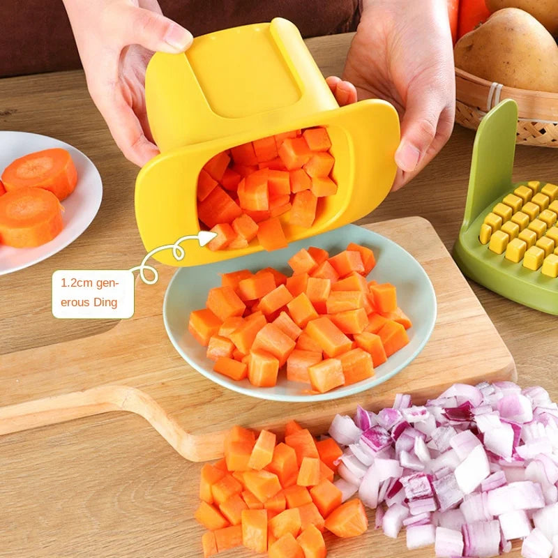 ChopMaster – Multifunctional Vegetable Cutter & French Fry Cutter with Hand Pressure Mechanism | Stornfield