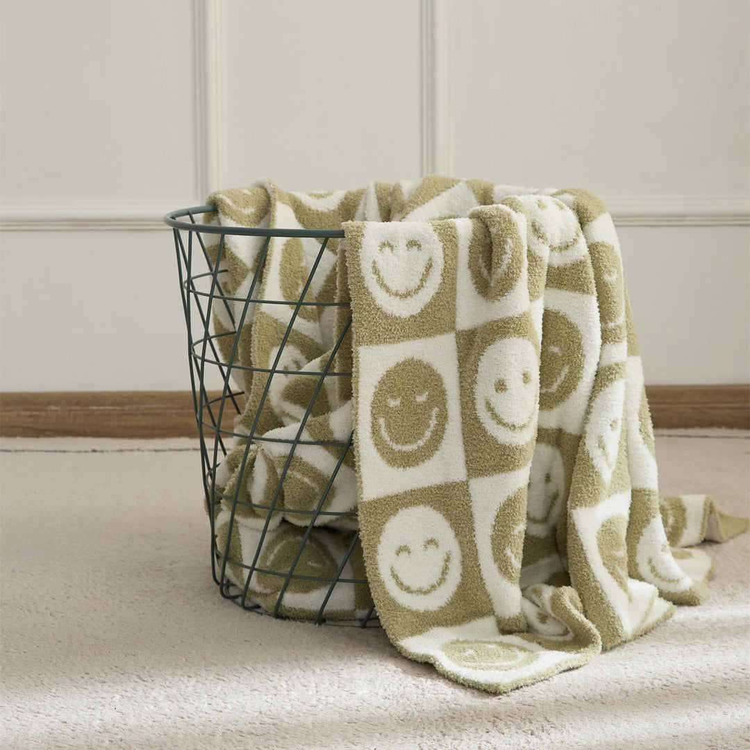Stornfield | Couverture à carreaux Smiley