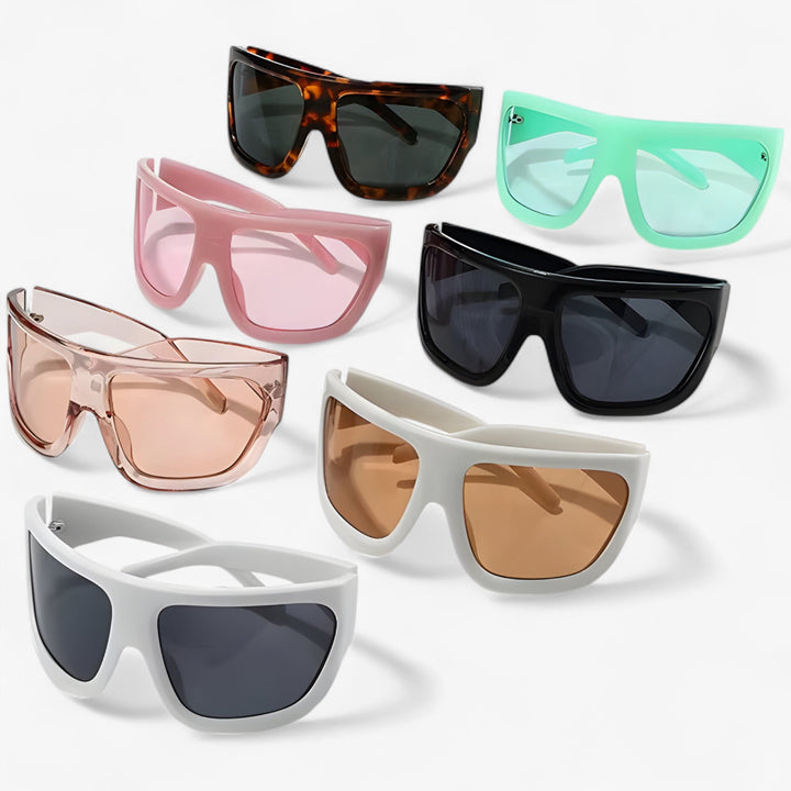 Oversized Steampunk Sports Sunglasses with Wraparound Design – Ignix | Stornfield