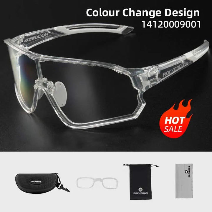 Bicycle glasses with photochromic lenses | Stornfield