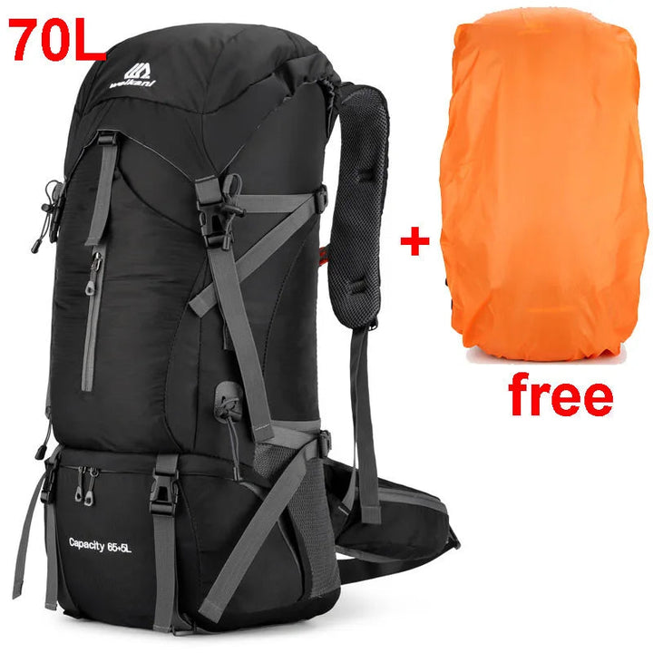 Alpivento 70L Trekking Backpack with Rain Cover | Stornfield