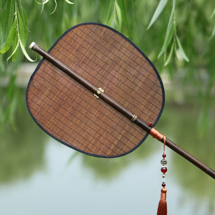 Foldable Bamboo Silk Hand Fan | Stornfield