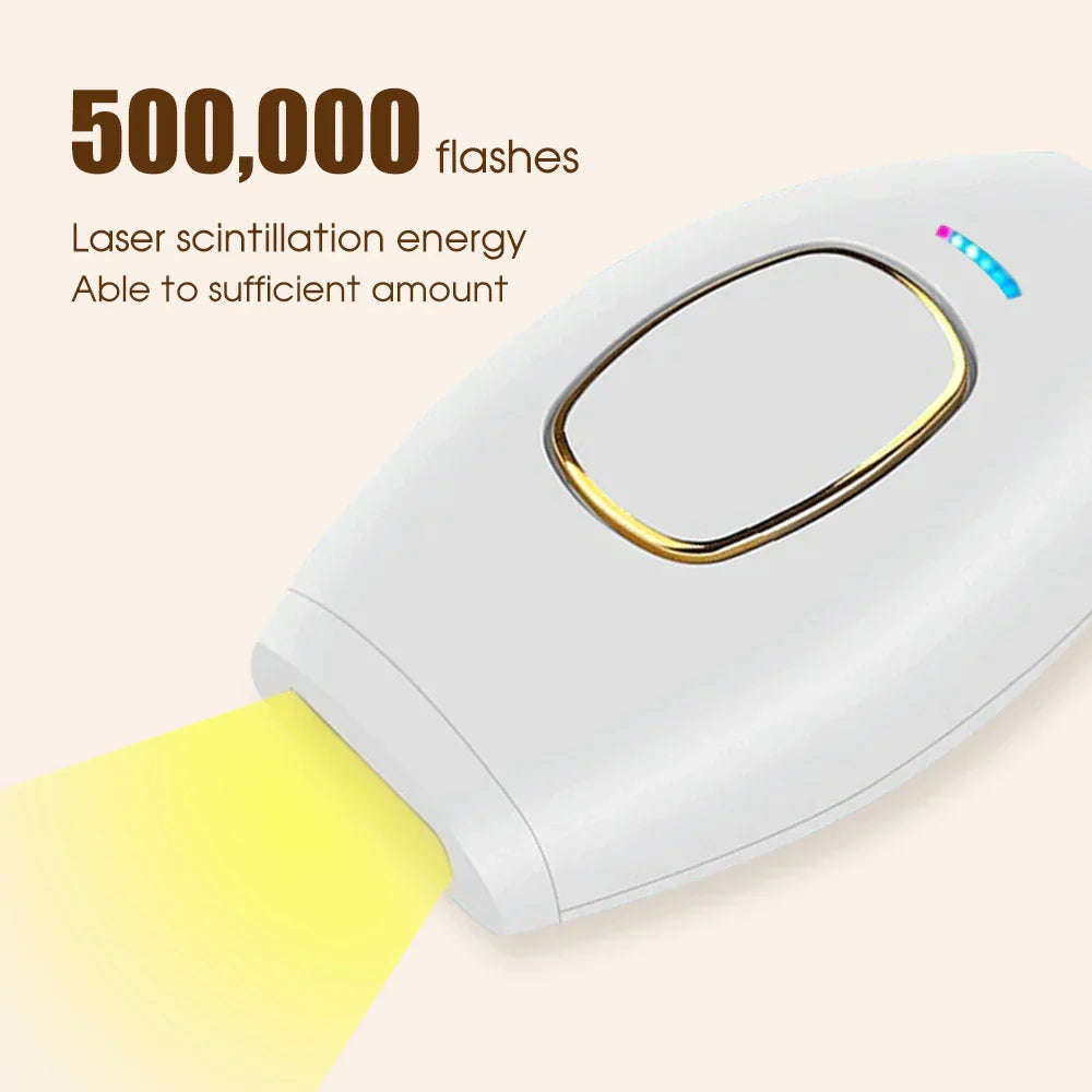 Stornfield | Bikini IPL 500,000 Flash Painless Permanent Laser Hair Removal for Women Home Hair Removal Devices