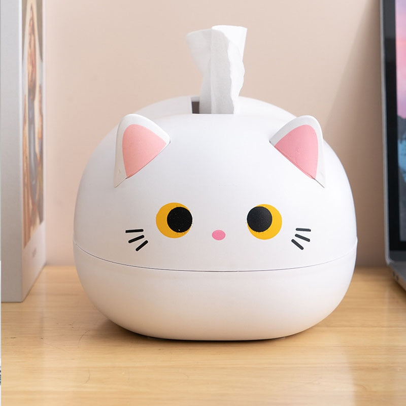 Cat Shaped Desktop Tissue Box | Stornfield