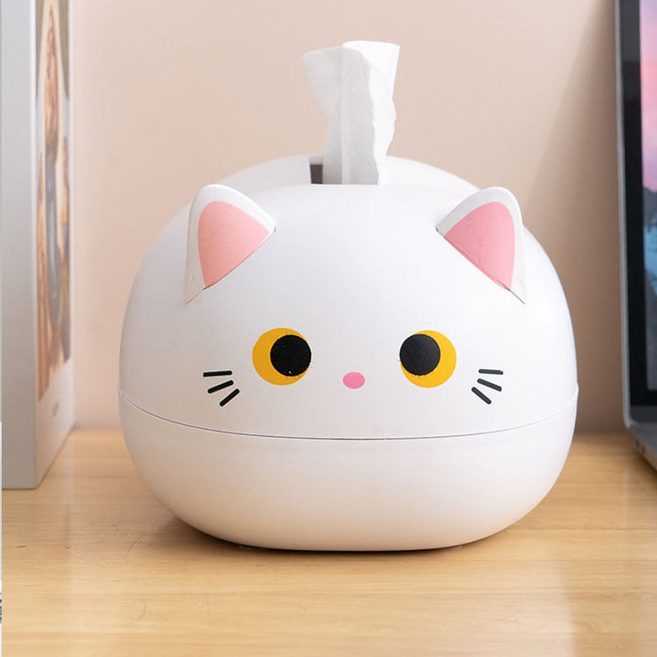Cat Shaped Desktop Tissue Box | Stornfield