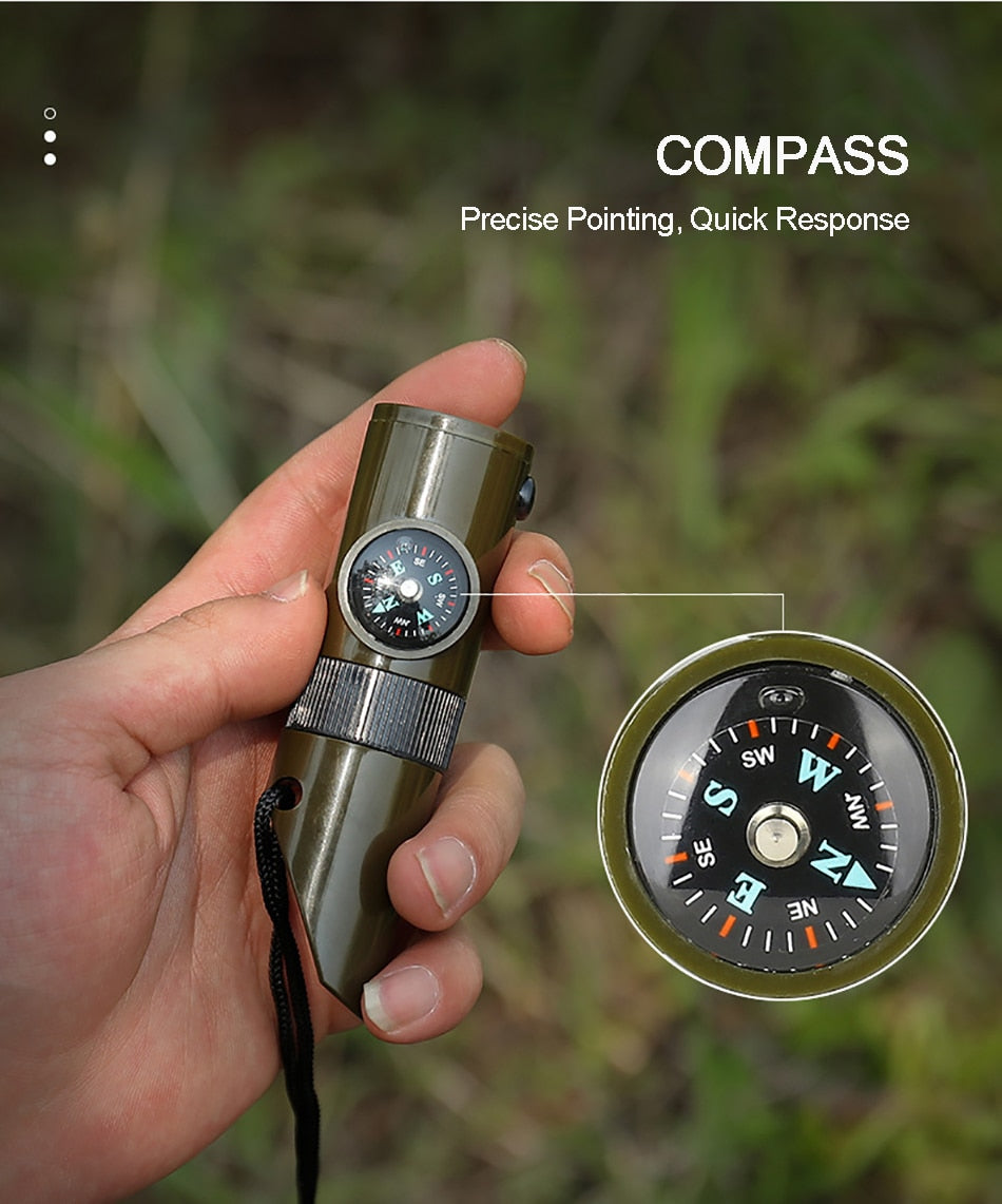 7in1 Portable Survival Outdoor Camping Tool | Stornfield