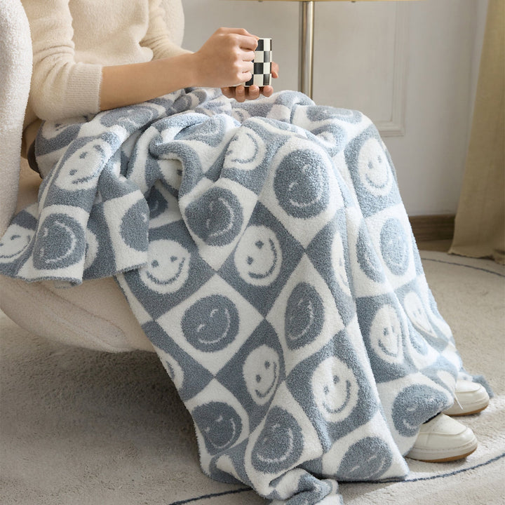 Stornfield | Couverture à carreaux Smiley