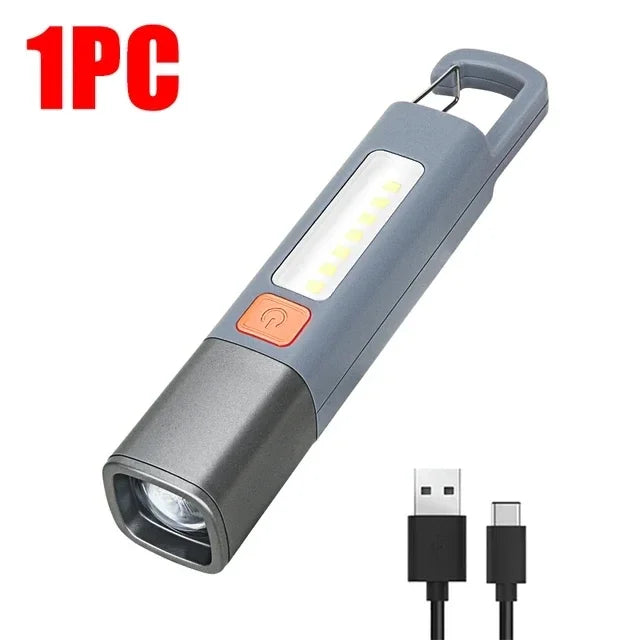 Ultra-Bright Long Shot USB Rechargeable Flashlight | Stornfield