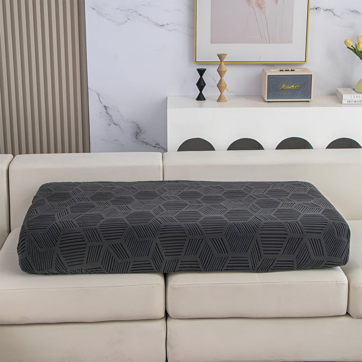 Jacquard Sofa Cover with Geometric Pattern – Soft & Pet-Friendly | Perfect for Protection and Cozy Living Spaces | Stornfield