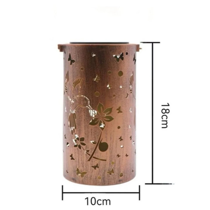 Lanterne Solaire Colibri Creuse Lumineuse