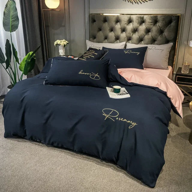 Luxury Duvet Cover with Elegant Embroidery – Soft, Breathable and High Quality | Stornfield