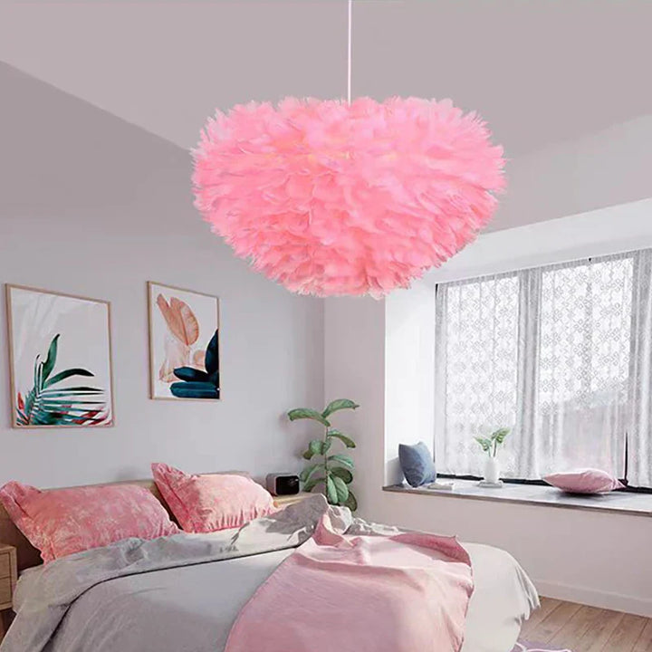 Cloud Like Realistic Feather Chandelier | Stornfield