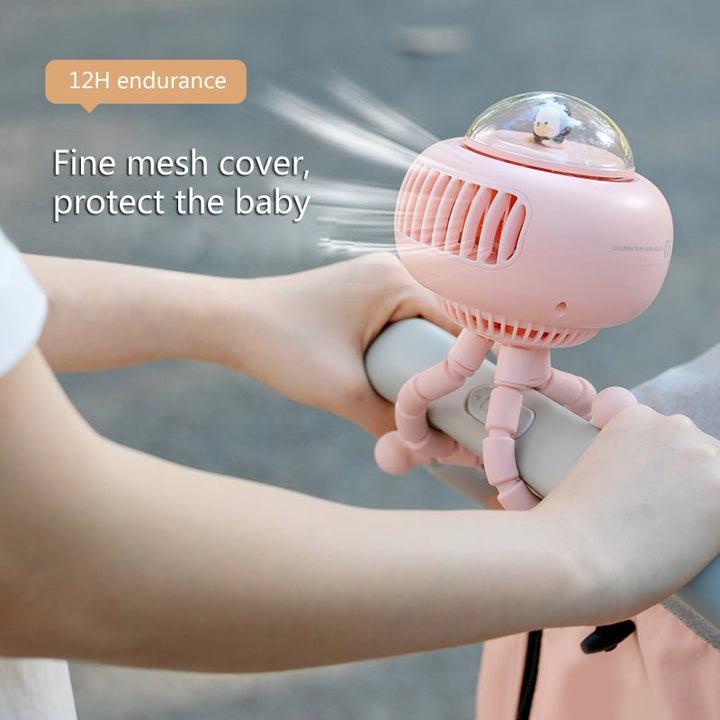 Portable Flexible Cute Baby Stroller Fan | Stornfield