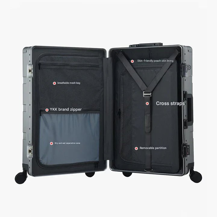 Stornfield | Aluminum Hardshell Suitcase – Pristina