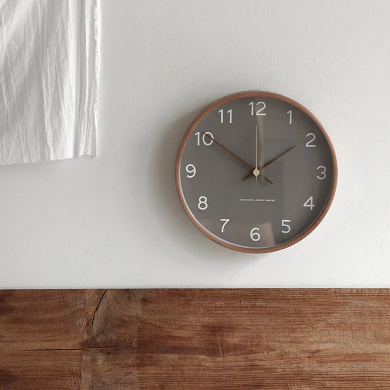 Stornfield | TranscendTime | Wooden and Glass Wall Clock